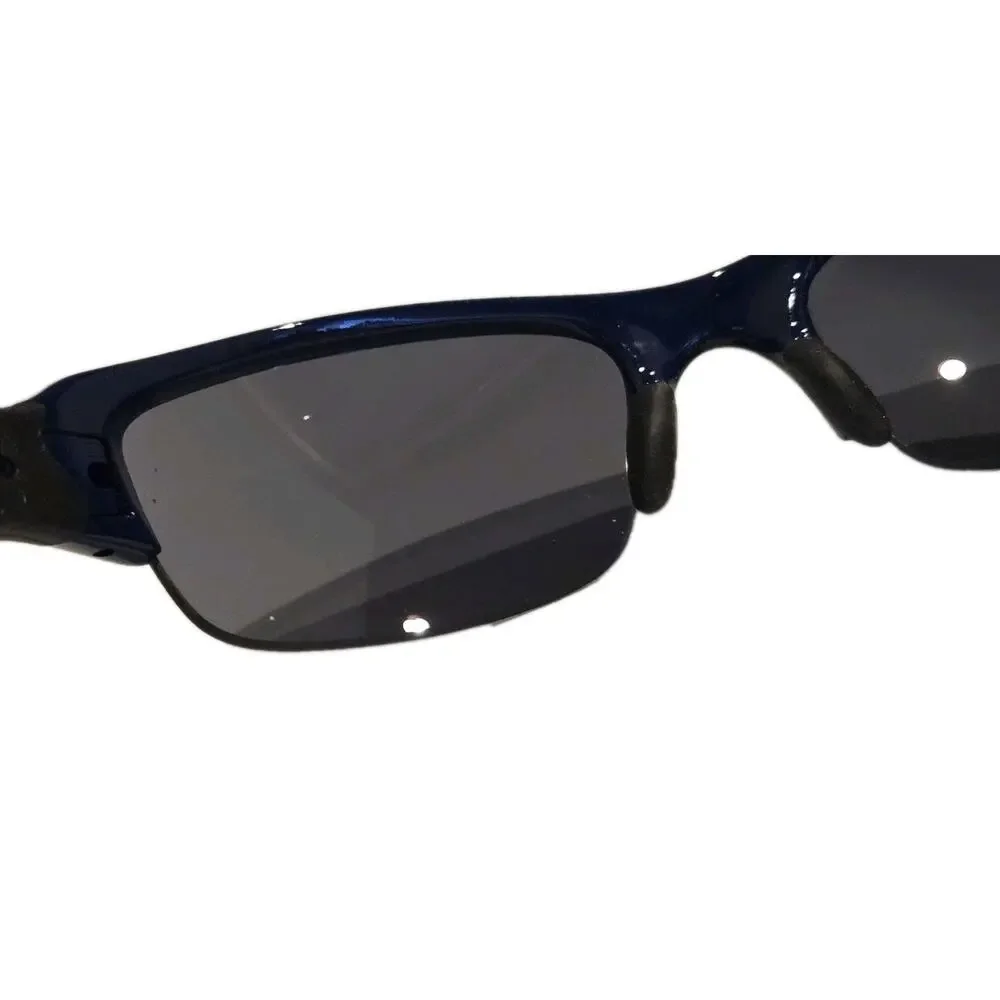 NEW Oakley Flak Jacket MHP Blue Frame Grey Lens Y2K Vintage Sunglasses AUTHENTIC